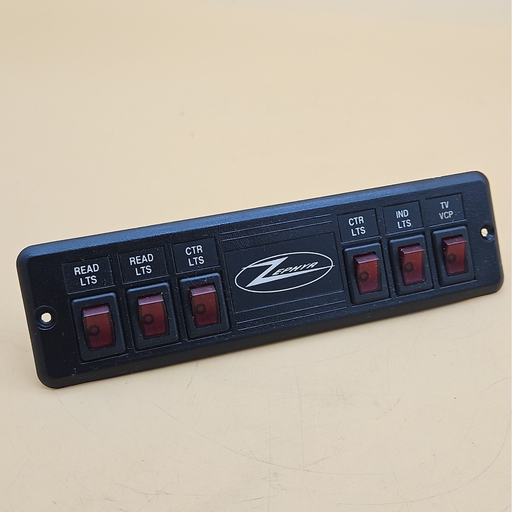 2000 Ford E150 Econoline Van Switch Panel Zephyr 6 Switch Panel TV Control OEM